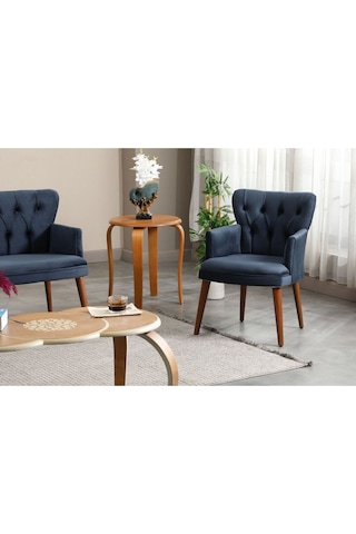 Antrasit Kumaş Ceviz Ayak Çay Seti Koltuk Takımı Ofis Koltuk Takımı Antresit