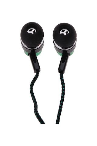 Hombey Güneşte Parlayan Fiber Kablolu Stereo Kulak İçi Kulaklık, Gürültü Engelleme, 3.5mm Bağlantı, Kaliteli Müzik Dinle, Kırmızı