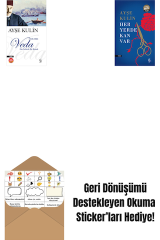 Veda Midi Boy + Her Yerde Kan Var Midi Boy + Okuma Sticker'ları