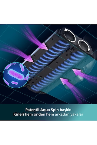 Philips XC7110/01 Aqua Trio Dikey Süpürge