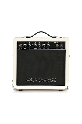 Echoban Ga15 15 Watt Beyaz Gitar Amfisi