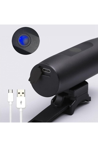 Singree "usb Şarjlı Bisiklet Farı Ve Stop Lambası - 300 Lümen, 2200mah Pil, Ipx4 Su Geçirmez"