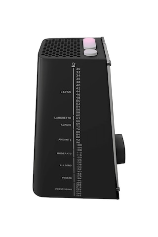 Korg Kdm-3-wh Dijital Metronom, 120 Saat Pil Ömrü, Otomatik Kapanma, Ayarlanabilir Tempo Tuner & Metronom Siyah