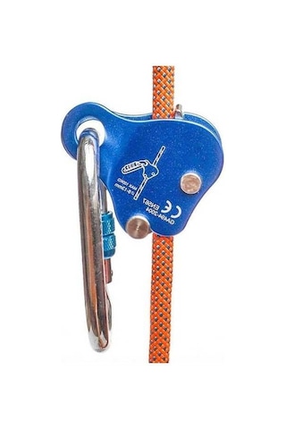 Funtree 100kn Alüminyum Tırmanma Makarası - 8-13mm Halat Uyumlu, Hafif Ve Dayanıklı Kırmızı Renkli, Turuncu