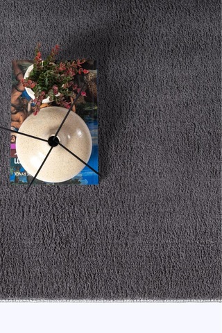 Peluş Post Shaggy Çocuk Odası Oturma Odası Salon Mutfak Halısı,yıkanabilir Kilim,antrasit Antrasit