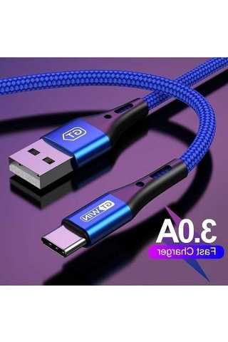 Moly Sg 3a Usb C Hızlı Şarj Kablosu Samsung S10 S9 Uyumlu Veri Transferi