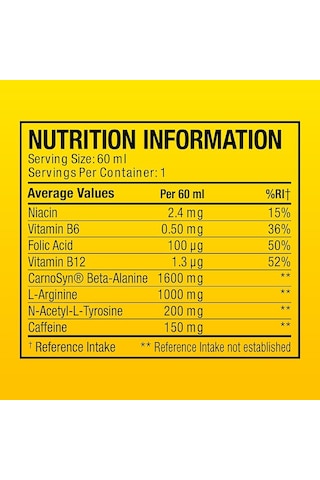 Cellucor C4 Pre-workout Millons Strawberry 12 Shot X 60 Ml. Çilek