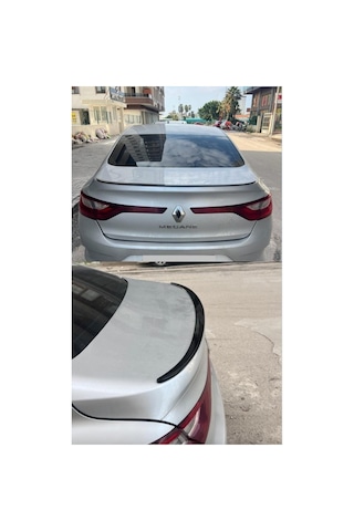 Megane Model Astarlı Plastik Spoiler