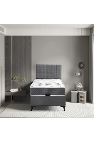 Azrayatakmobilya Baza+başlik+yatak Tam Ortopedik - 90 X 190 Cm 90x190