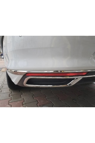 Vw Passat B8.5 Krom Difüzör Egzoz Çerçeve 2 Prç P.çelik 2019 Üstü