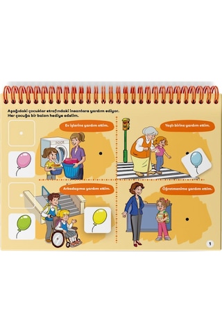 Şimdi Cırt Cırt Vakti Değerler Eğitimi Etkinlik Kitabı