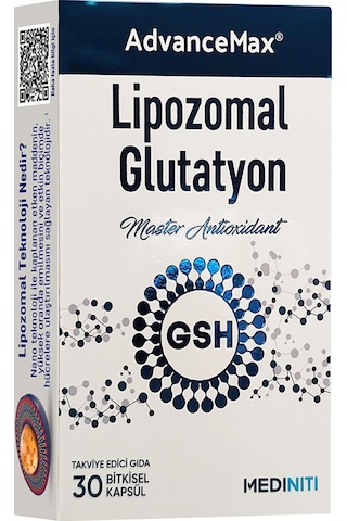 Advancemax Lipozomal Glutatyon 30 Kapsül