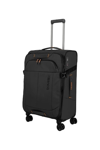 Travelite Briize 4w Trolley M Körüklü Orta Boy Valiz Siyah