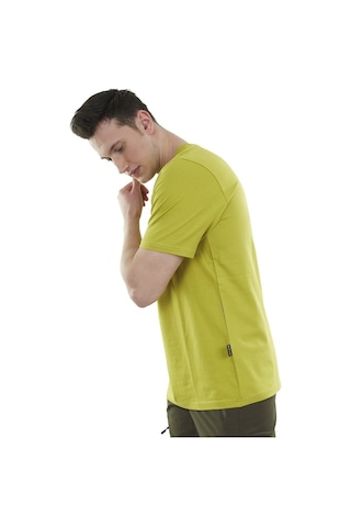 Alpinist Lucid Erkek T-shirt Limon Yeşili 001