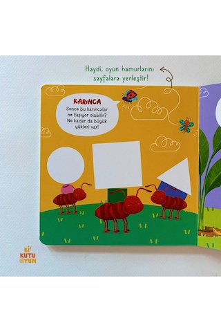Hayvan Dostlarım Ilk Oyun Hamuru Aktivitesi Ve 3x125 Gr Doğal Oyun Hamuru