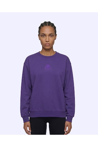 Kappa Milas Crewneck Kadın Dark Tone Comfort Sweatshirt