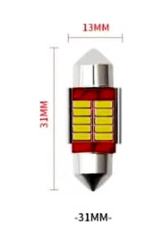 31 Mm Sofit Led Canbus İç Aydınlatma Plaka Tavan Lambası 2 Adet