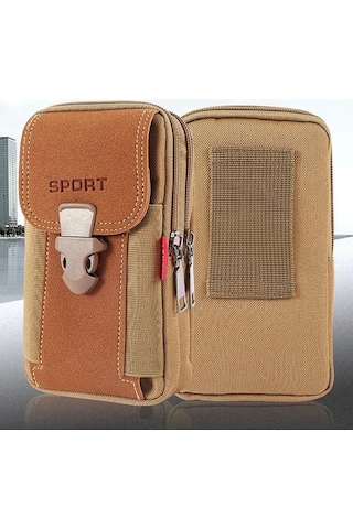 Cbtx Sport Erkek Bel Çantası Dikey 6.5 İnç 001