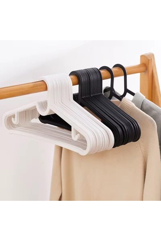 Coverest 10 Adet Slim Plastik Elbise Askısı Diğer