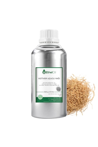 Vetiver Uçucu Yağı - 500 Gr - %100 Saf Ve Doğal Uçucu Yağ 500 G
