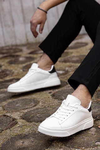 Daxtors D0506 Günlük Ortopedik Erkek Casual Ayakkabı Beyaz