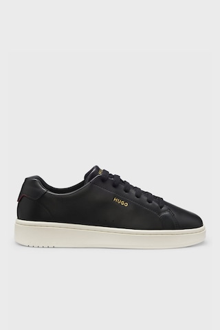 Hugo Deri Logolu Sneaker Ayakkabı Erkek Ayakkabı 50569002 007 Siyah
