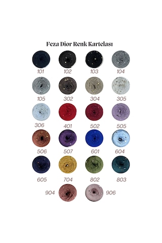 Dior El Örgü İpliği 100 Gr 4 Lü Paket 310 M %75 Cotton %25 Pes Yumuşak Ve Tok Doku