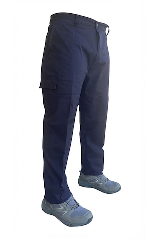 Lacivert Gabardin Yazlık İş Pantolonu