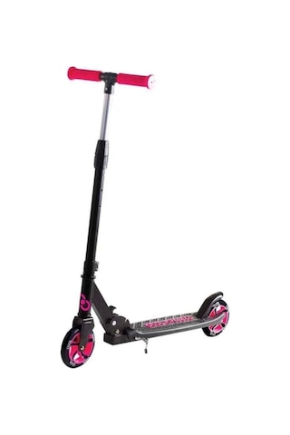 2 Tekerlekli Scooter Neon Katlanır Frenli 8yaş Scoter Yükseklik Ayarlı Çocuk Scooter Pembe