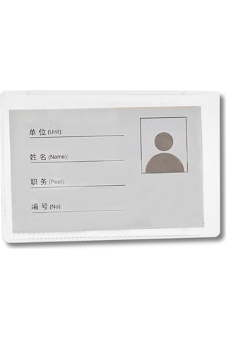 Linea 6.5x9,5 Şeffaf Kimlik-ehliyet Kabı 24794-2 200 Adet