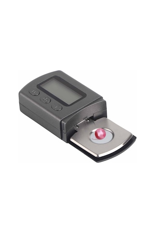 Vkemall Siyah Plastik Stilus Gauge - Yüksek Hassasiyetli Lcd Ekranlı, Mavi Işık Ve Otomatik Kapatma Özelliği Pil Dahil Değil