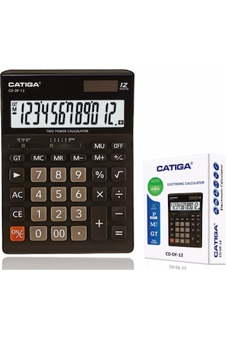 Catiga CD-DF-12 Masaüstü 12 Haneli Hesap Makinesi