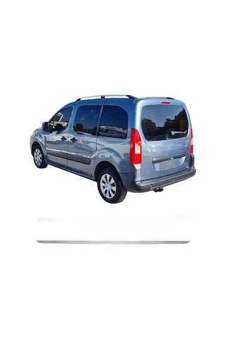 Peugeot Partner Tepee Uyumlu Krom Arka Cam Alt Çıtası Paslanmaz Çelik