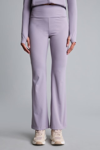 Defacto Esnek Kumaş Aırtech Flare Fit Yüksek Bel Beli Saran Sporcu Pantolon C9192ax26aupr522 Mor-pr522