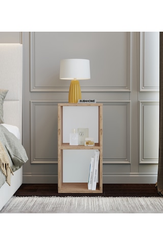30 Cm Mdf Modern Ahşap Komodin Çok Amaçlı Yan Sehpa