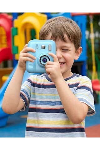 Çocuklar İçin Fotoğraf Makinesi Baskı Özellikli 4 Kağıt Rulo Hediyeli Diğer