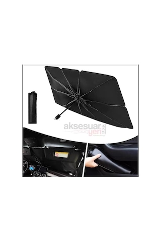 Megane 4 Uyumlu Oto Ön Cam Şemsiye Güneşlik Katlanabilir Uv Ve Isı Koruyucu Güneş Perdesi