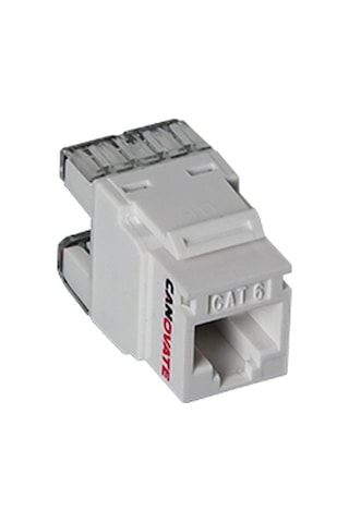 Canovate Cat6 Utp Keystone Jack Kapaklı 180 Derece 5 Adet
