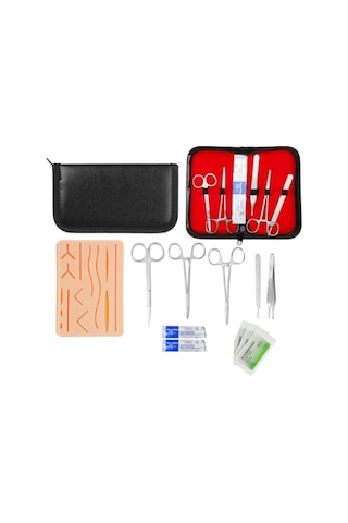 Cerrahi Sütür Dikiş Atma Pedi Eğitim Seti