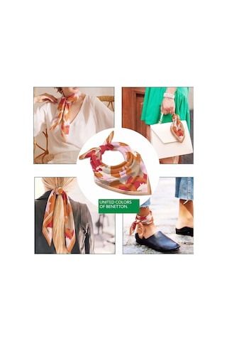 United Colors Of Benetton Flora Bandana/fular -1018-47 47 Turuncu
