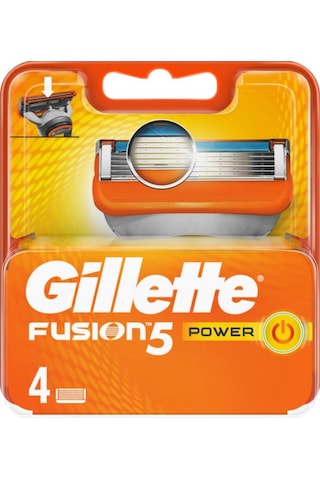 Gillette Fusion5 Power Yedek Başlık 4'lü
