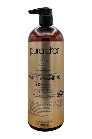 Pura D Or Biotin İnce Telli Saçlar İçin Şampuan 1lt Tüm Saçlar
