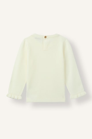 Defacto Oversize Bisiklet Yaka Düşük Omuzlu Basic Triko Kazak H8470a526auer105 Ekru-er105