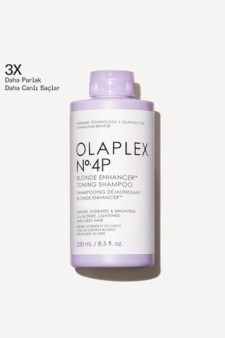 Olaplex Nº.4p Blonde Enhancer Toning Shampoo - Renk Koruyucu & Bağ Mor Şampuan 250 ML
