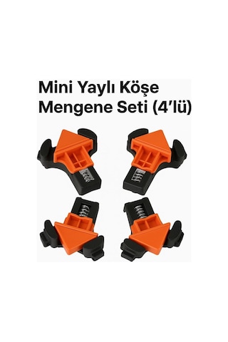 Merttools Mini Yaylı Köşe İşkence Seti 4 Parça