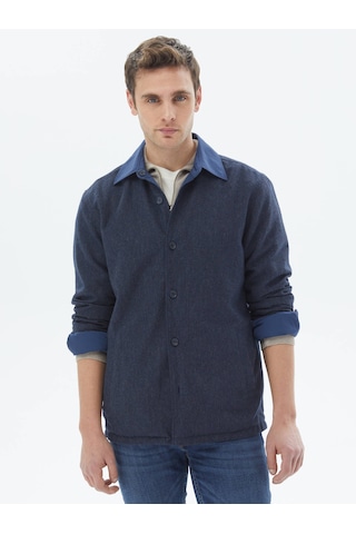 Lacivert Dokuma Mont Lacivert