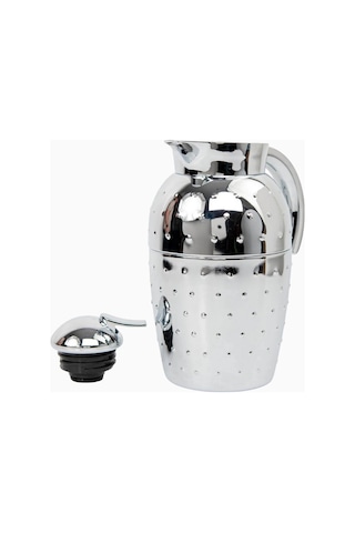 Roomours Pioneer Dot Silver Termos 1 Litre Gümüş