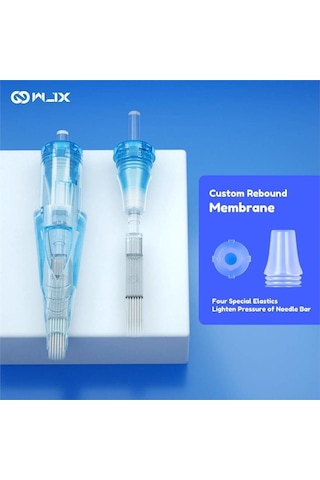 Wjx Cartridges - 1021 Rm-1 Round Magnum Long Taper - Kartuş Dövme İğnesi