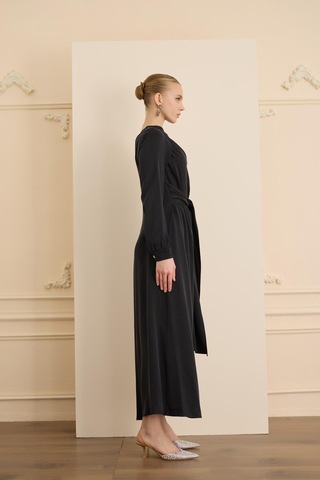 Senna Imelda Dress Siyah Siyah