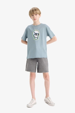 Defacto Erkek Çocuk Jean Şort D8575a825smnm55 Gri